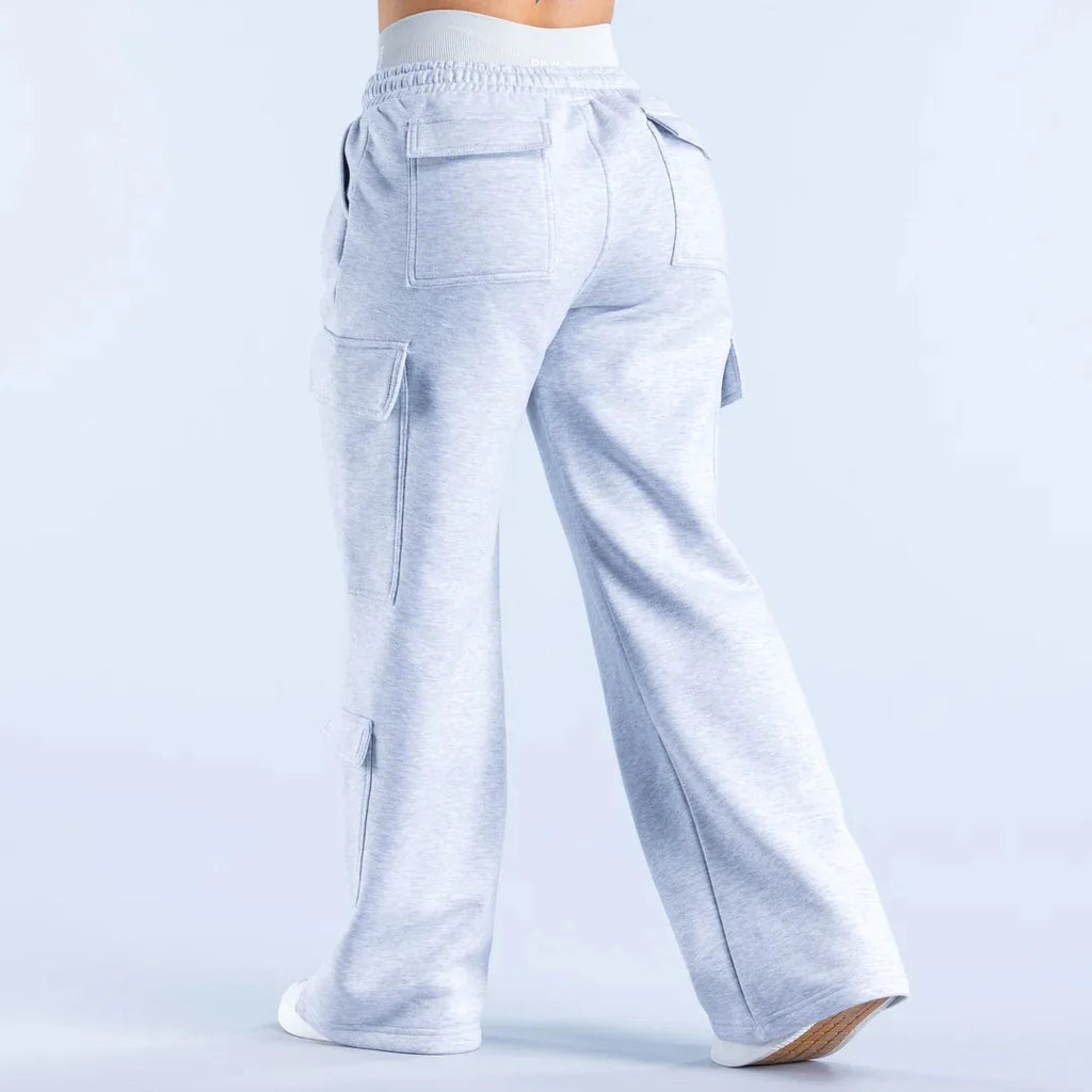 Pantalon Femme Spring Summer Pocket Versatile Commuting Casual Personality Trousers Women's Straight Casual Solid Color Trousers