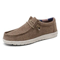 Fashion Canvas Loafers For Men Comfortable Lightweight Breathable Men's Casual Shoes Flat Slip-on Driving Shoes Man Big Size 47