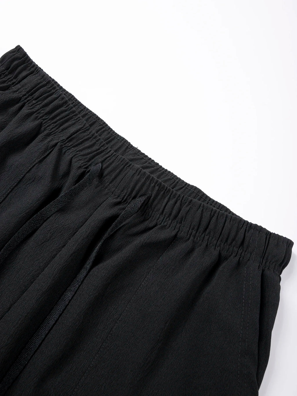 Men's Cotton Linen Long Pants Lightweight Drawstring with Pockets Comfortable Straight Leg Casual Trousers for Summer Beach Wear
