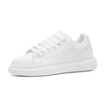 White Minimalist Sneakers For Men Comfy Leather Casual Sneakers Man Platform Skateboard Shoes Outdoor Low-cut Men's Sports Shoes